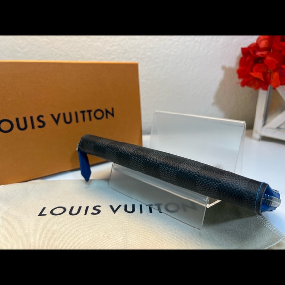 Louis Vuitton Damier Graphite Blue Vasco Wallet - Picture 4 of 12